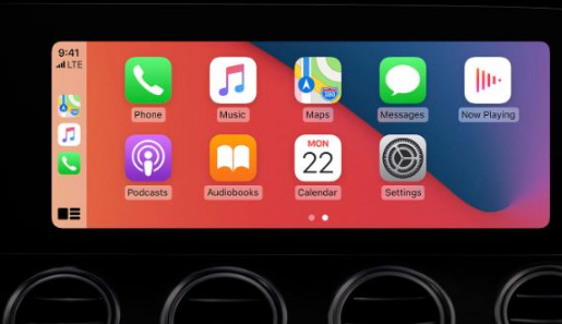 龙子湖apple维修网点分享如何将iPhone连接到CarPlay 